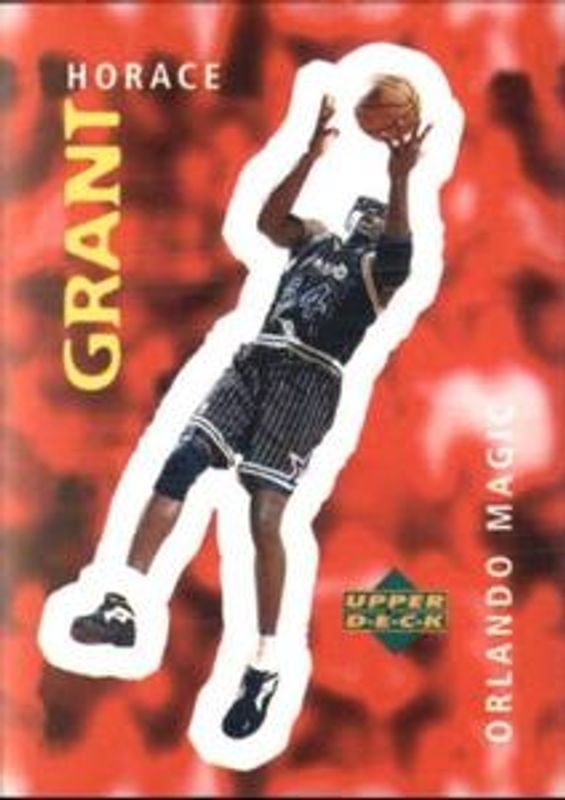 1997 Upper Deck NBA Stickers (European) #289 Base