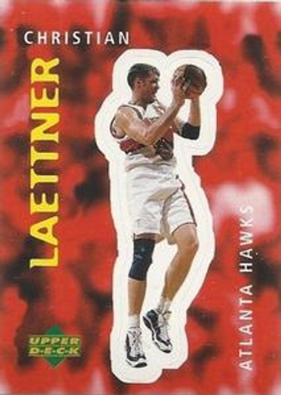 1997 Upper Deck NBA Stickers (European) #177 Base