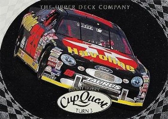 1998 Upper Deck Road to the Cup #CQ3 CupQuest Turn 3 /1000