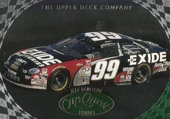 1998 Upper Deck Road to the Cup #CQ9 CupQuest Turn 1 /4000
