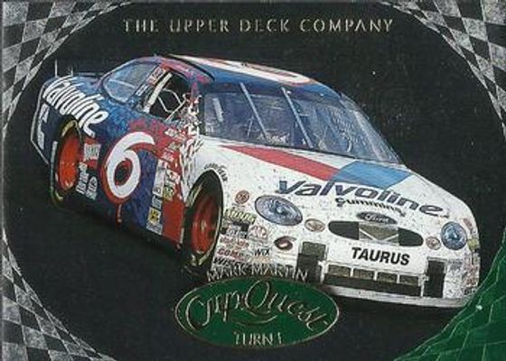 1998 Upper Deck Road to the Cup #CQ6 CupQuest Turn 1 /4000