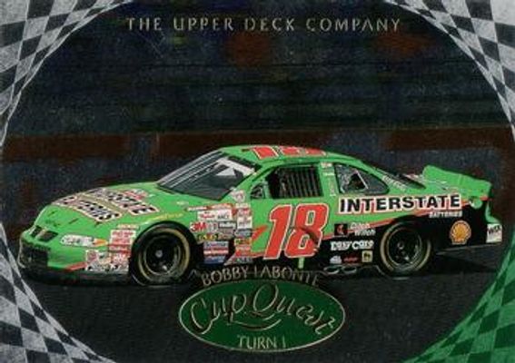 1998 Upper Deck Road to the Cup #CQ7 CupQuest Turn 1 /4000