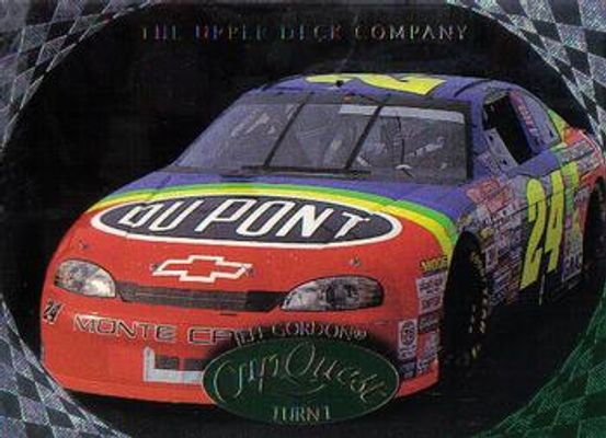1998 Upper Deck Road to the Cup #CQ1 CupQuest Turn 1 /4000