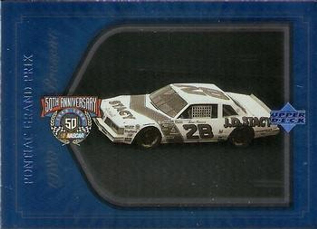 Pontiac Grand Prix 1998 Upper Deck Road to the Cup #AN33 50th Anniversary RAW