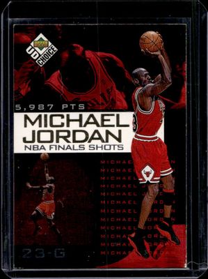 1998 Upper Deck Choice Preview #7 Michael Jordan NBA Finals Shots