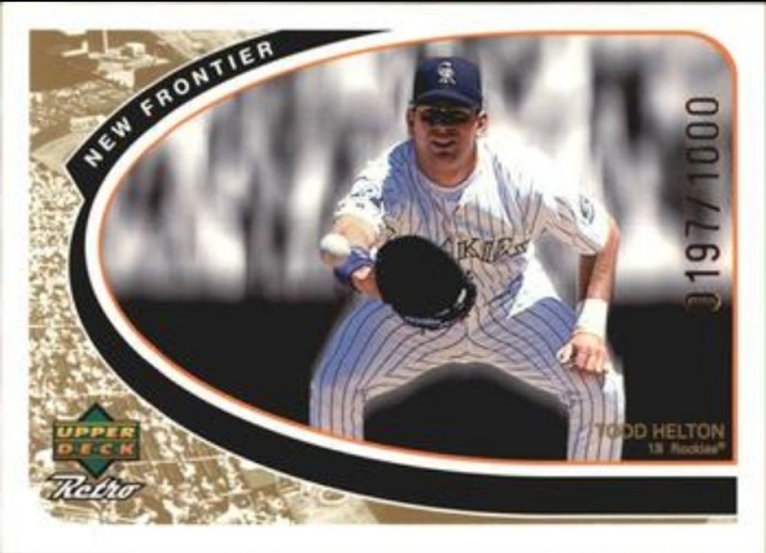 1998 Upper Deck Retro #NF11 New Frontier /1000