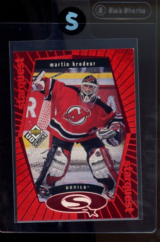 Martin Brodeur 1998 Upper Deck UD Choice #SQ23 StarQuest Red RAW