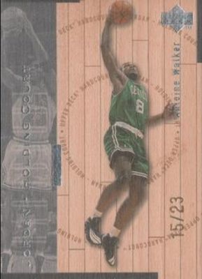 1998 Upper Deck Hardcourt #J2 Jordan Holding Court Silver /23