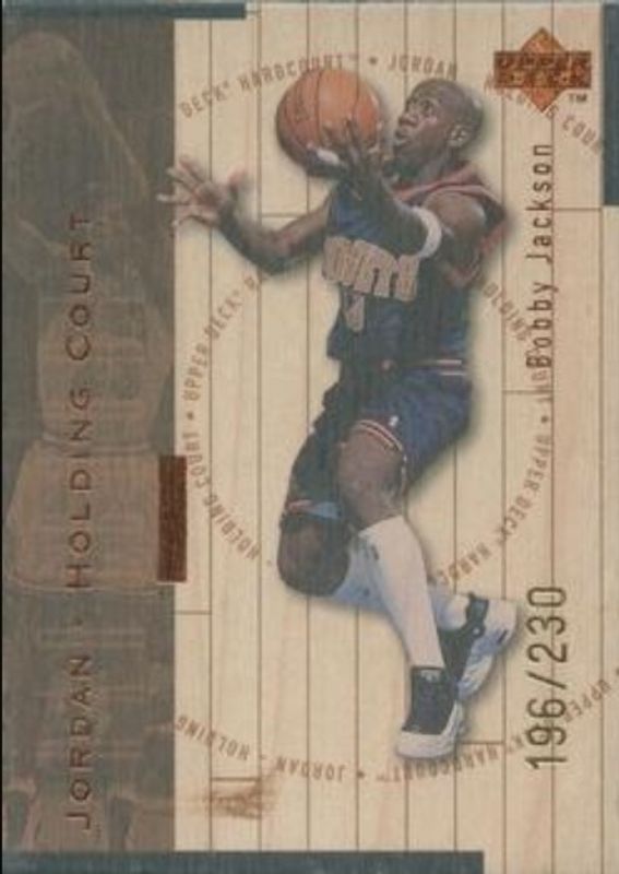 1998 Upper Deck Hardcourt #J7 Jordan Holding Court Bronze /230