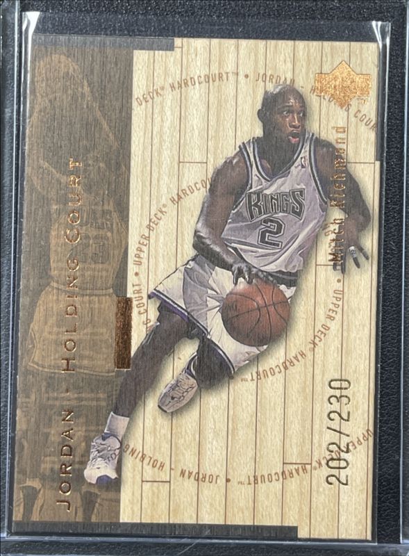 1998 Upper Deck Hardcourt #J23 Jordan Holding Court Bronze /230