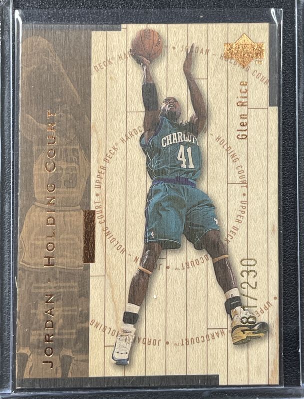 1998 Upper Deck Hardcourt #J3 Jordan Holding Court Bronze /230