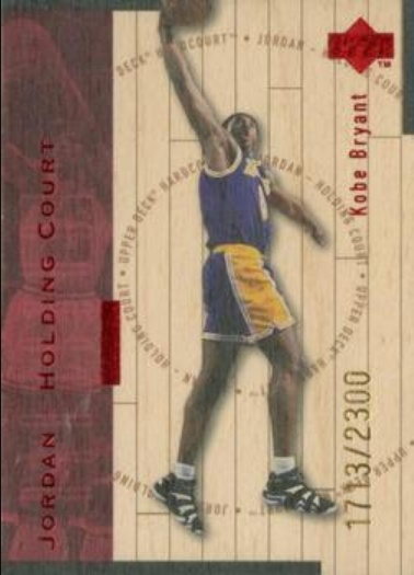 Kobe Bryant / Michael Jordan 1998 Upper Deck Hardcourt #J13 Jordan