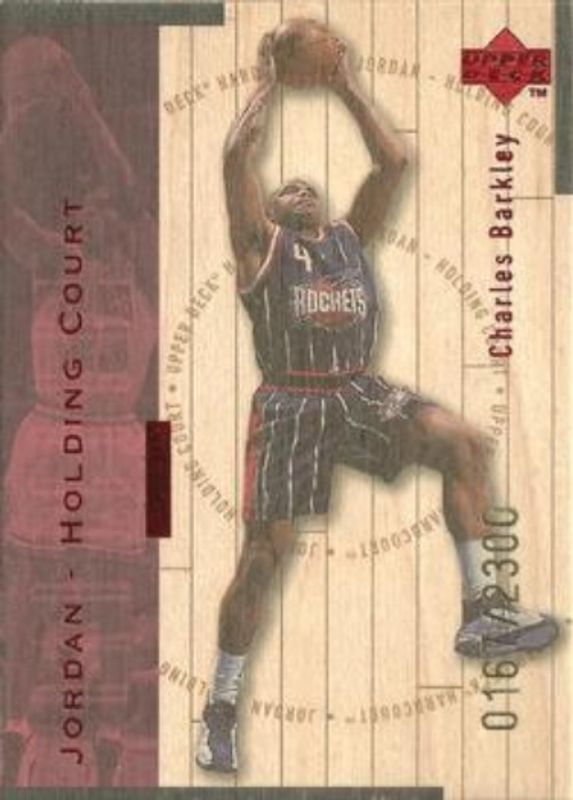 1998 Upper Deck Hardcourt #J10 Jordan Holding Court Red /2300