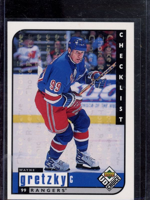 Wayne Gretzky 1998 Upper Deck UD Choice #308 Choice Reserve RAW