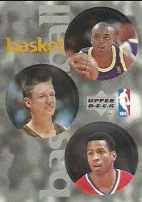 1997 Upper Deck NBA Stickers (European) #67-/-133-/-303 Base