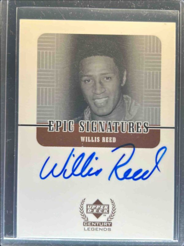 1998 Upper Deck Century Legends #WR Epic Signatures