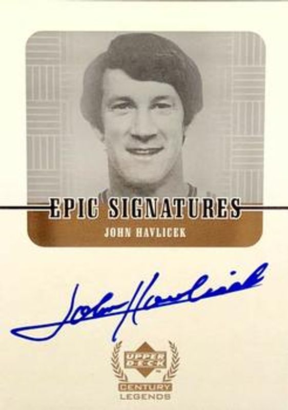 1998 Upper Deck Century Legends #JH Epic Signatures