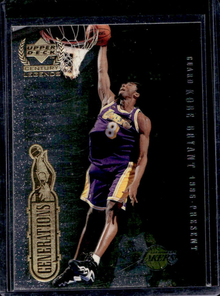 Kobe Bryant / Michael Jordan 1998 Upper Deck Century Legends