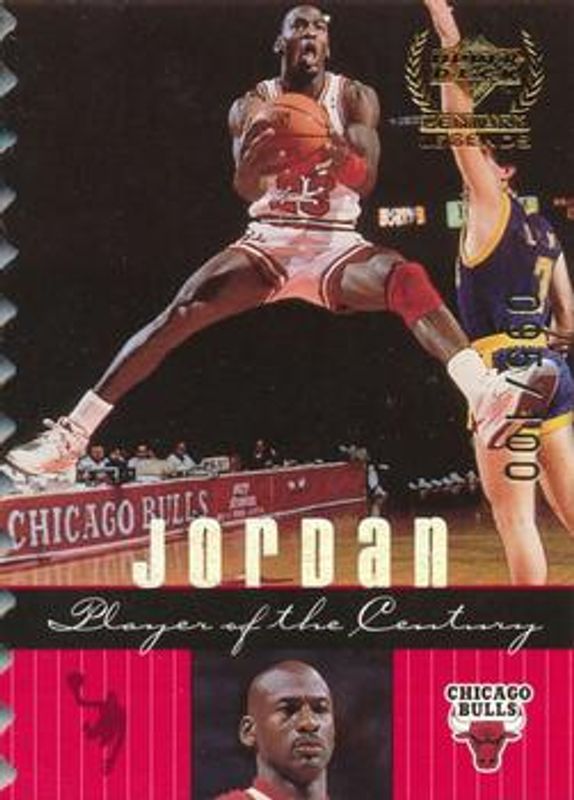 Michael Jordan 1998 Upper Deck Century Legends #82 Century Collection /100 RAW