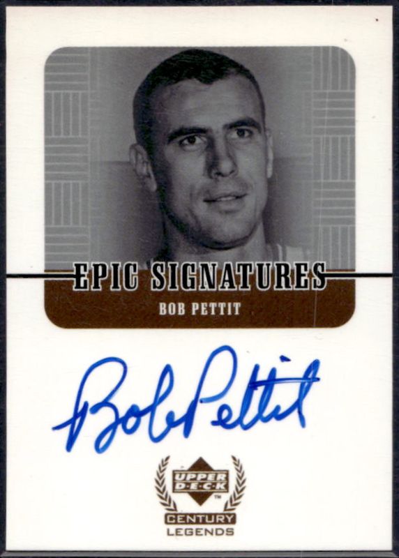 1998 Upper Deck Century Legends #BP Epic Signatures