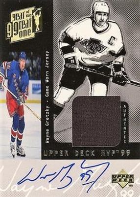 1998 Upper Deck MVP Year of the Great One Autographs Jersey /40