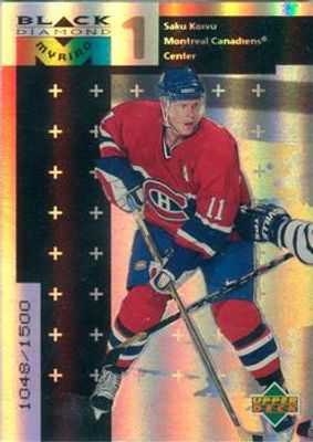 1998 UD Black Diamond #M22 Myriad /1500