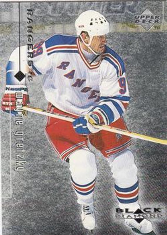 Wayne Gretzky 1998 UD Black Diamond #55 Base RAW