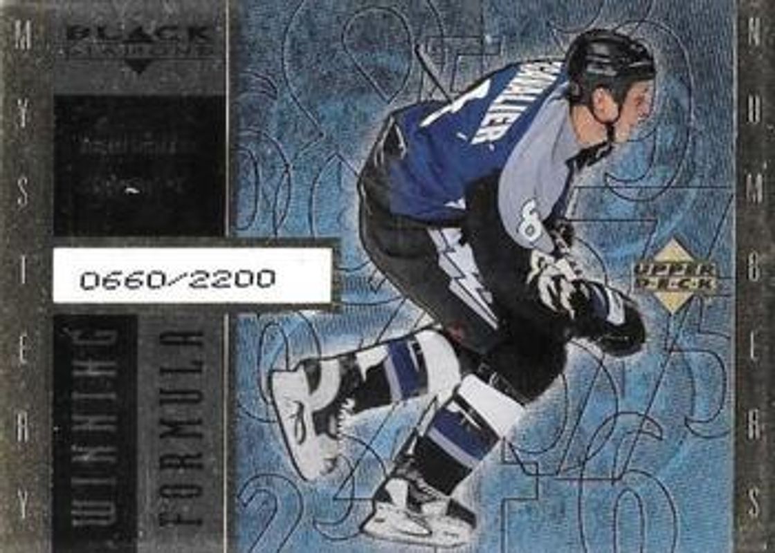 Vincent Lecavalier 1998 UD Black Diamond #WF5 Winning Formula Gold /850 RAW