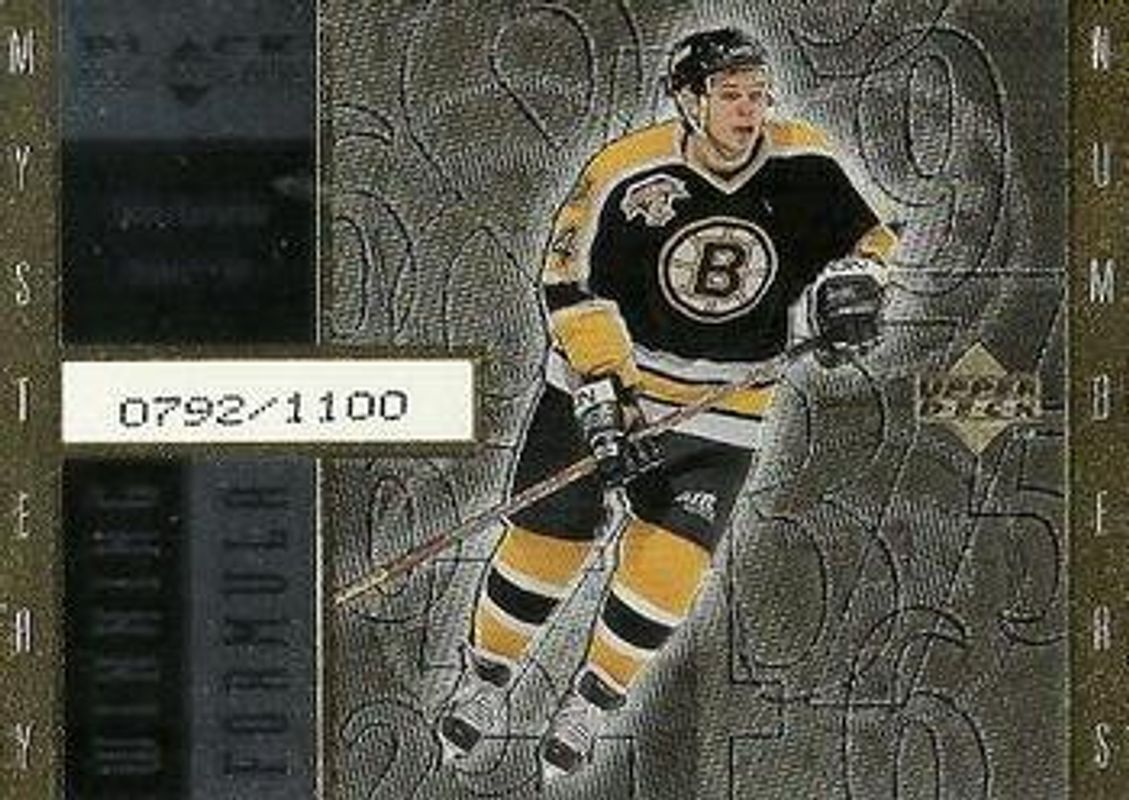 Sergei Samsonov 1998 UD Black Diamond #WF3 Winning Formula Gold /850 RAW
