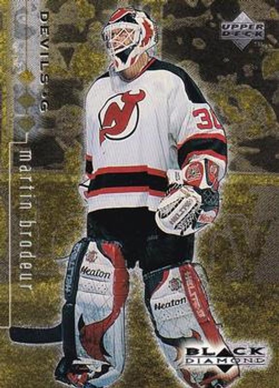 Martin Brodeur 1998 UD Black Diamond #50 Triple Diamond /1000 RAW