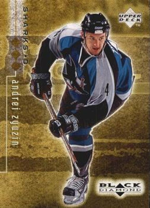 Andrei Zyuzin 1998 UD Black Diamond #73 Triple Diamond /1000 RAW