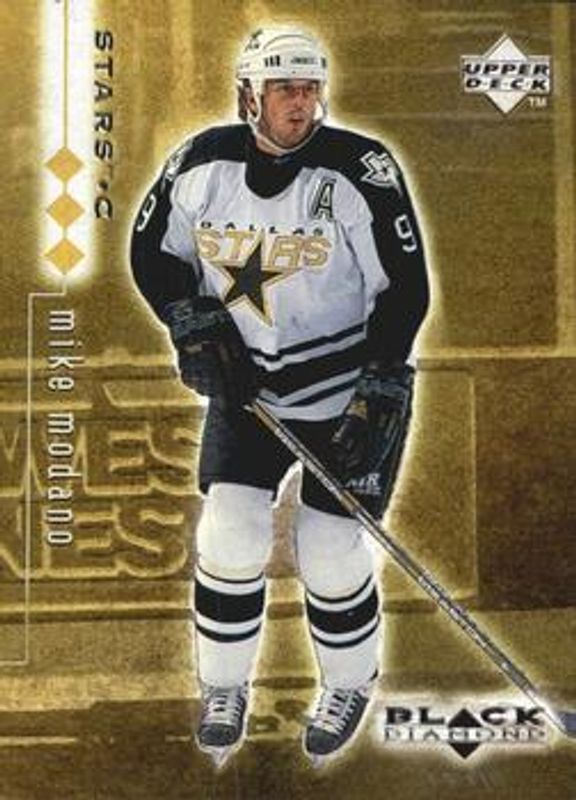 Mike Modano 1998 UD Black Diamond #27 Triple Diamond /1000 RAW