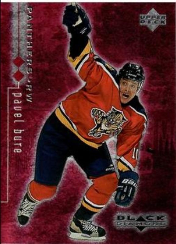 Pavel Bure 1998 UD Black Diamond #37 Double Diamond /2000 RAW