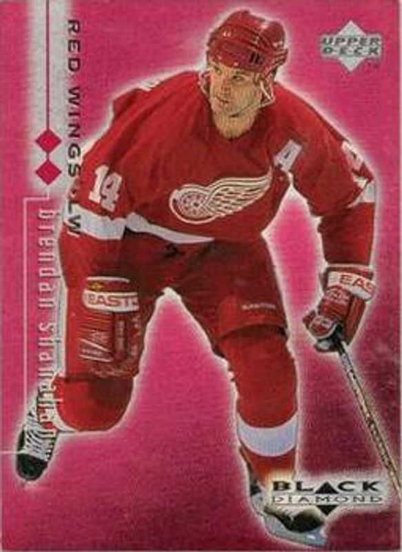 Brendan Shanahan 1998 UD Black Diamond #33 Double Diamond /2000 RAW