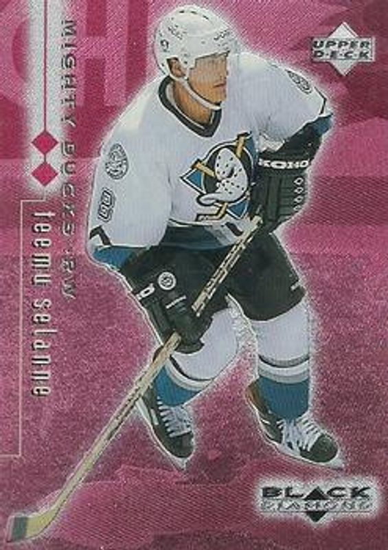 Teemu Selanne 1998 UD Black Diamond #2 Double Diamond /2000 RAW