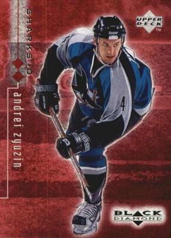Andrei Zyuzin 1998 UD Black Diamond #73 Double Diamond /2000 RAW
