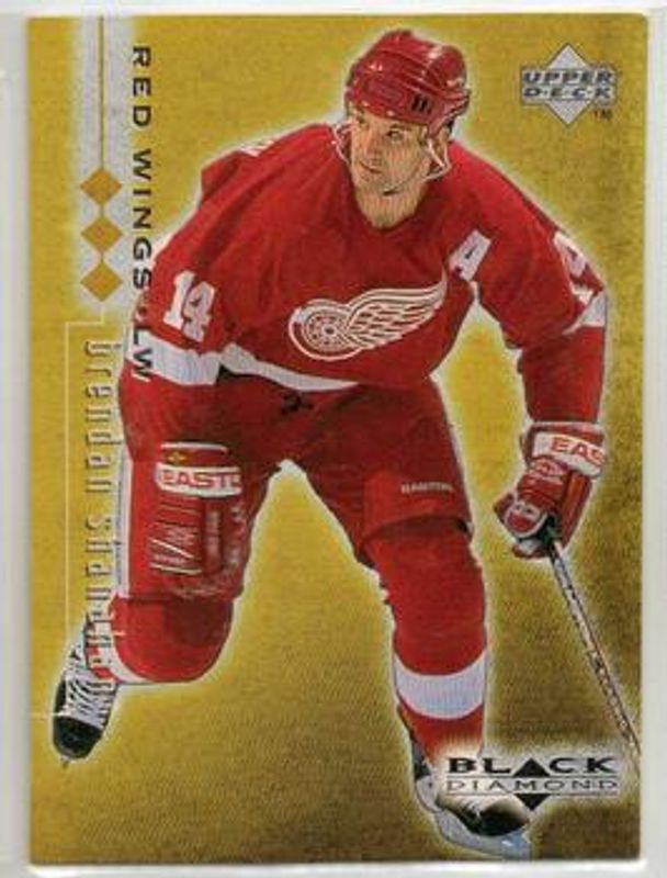 Brendan Shanahan 1998 UD Black Diamond #33 Triple Diamond /1000 RAW