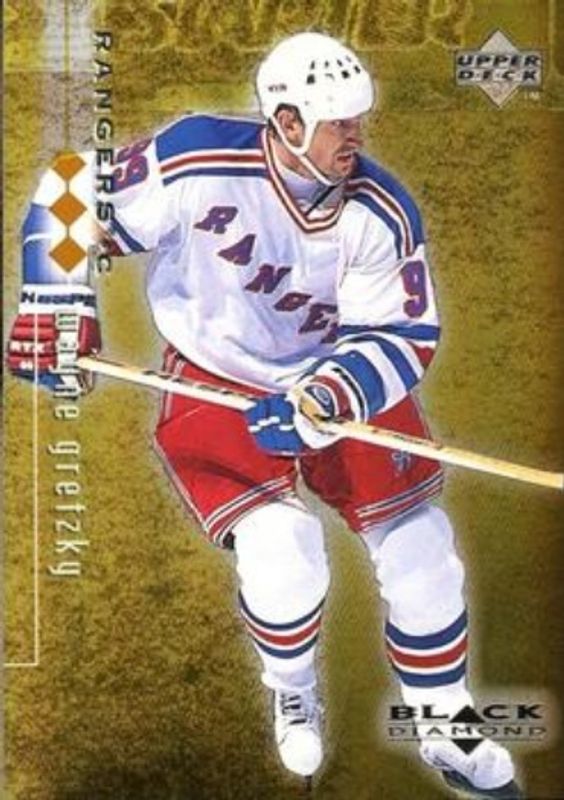 Wayne Gretzky 1998 UD Black Diamond #55 Triple Diamond /1000 RAW