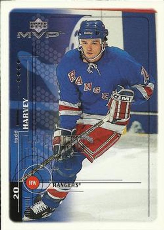 Todd Harvey 1998 Upper Deck MVP #138 Base RAW