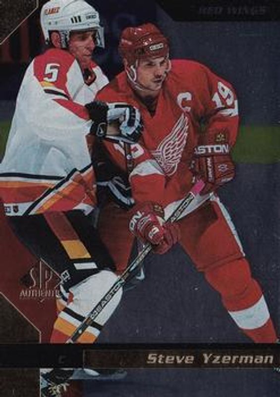 Steve Yzerman 1997 SP Authentic #52 Base RAW