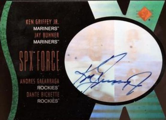 1997 SP #1 SPx Force Autographs /100