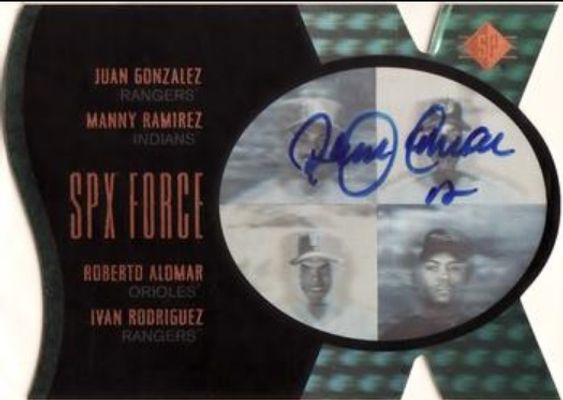 1997 SP #8 SPx Force Autographs /100