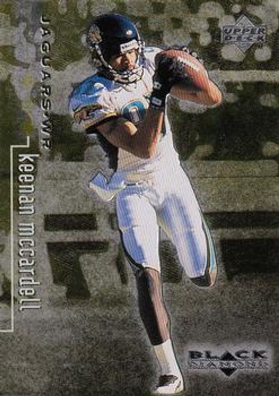 Keenan McCardell 1998 Upper Deck Black Diamond Rookie Edition #39 Triple /1000 RAW