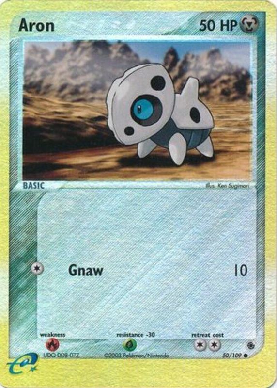 aron pokemon card value 58 Basic Pokemon Aron - SWSH06: Chilling Reign