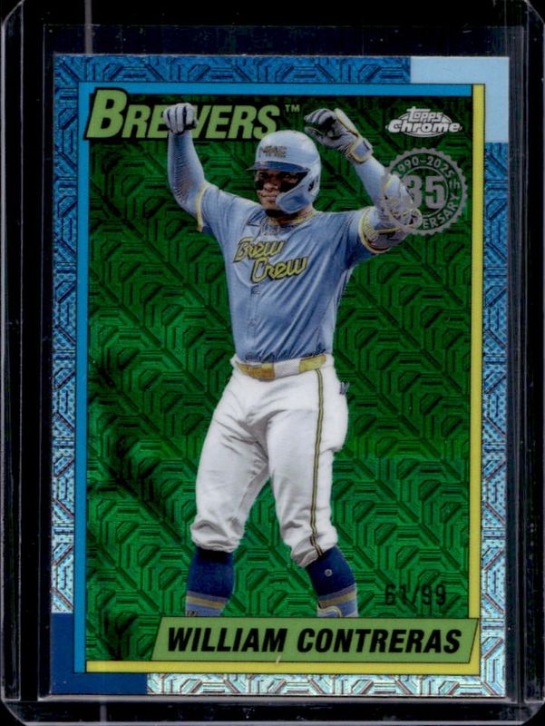 2025 Topps #T90C-125 1990 Baseball Chrome Silver Pack