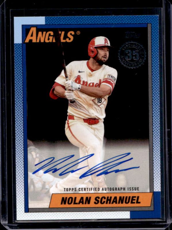 2025 Topps #90B2-NS 1990 Baseball Autographs (Series 2) - Black /10