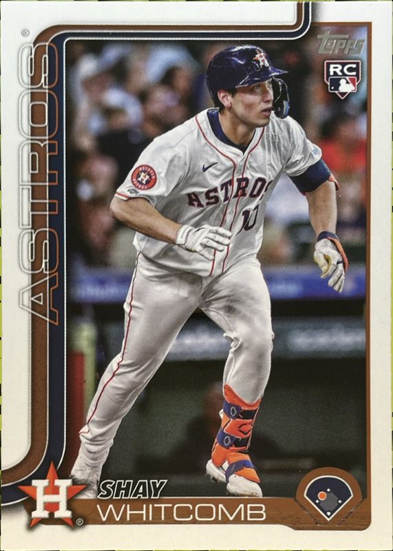 Shay Whitcomb 2025 Topps #87 Base Rookie RAW