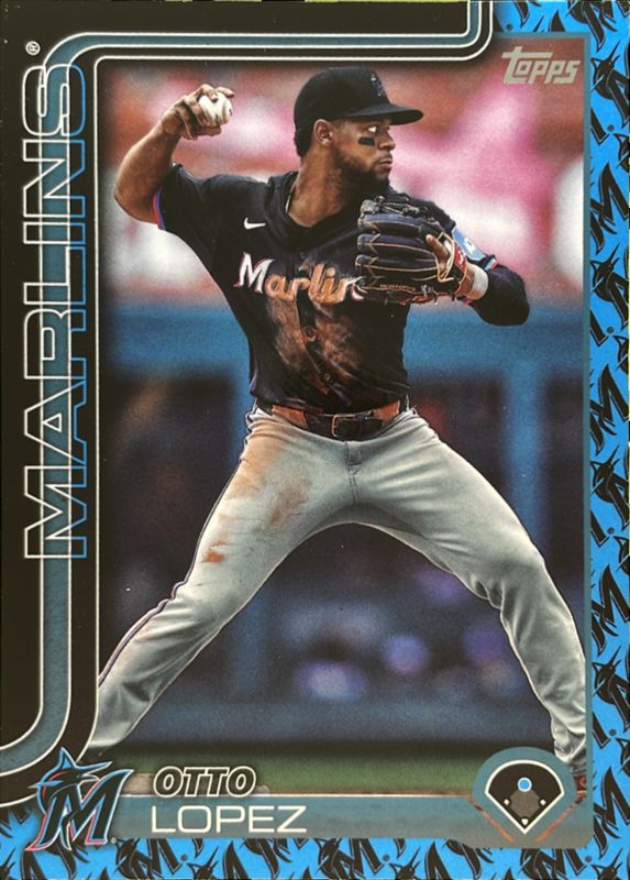 Otto Lopez 2025 Topps #172 Team Color RAW
