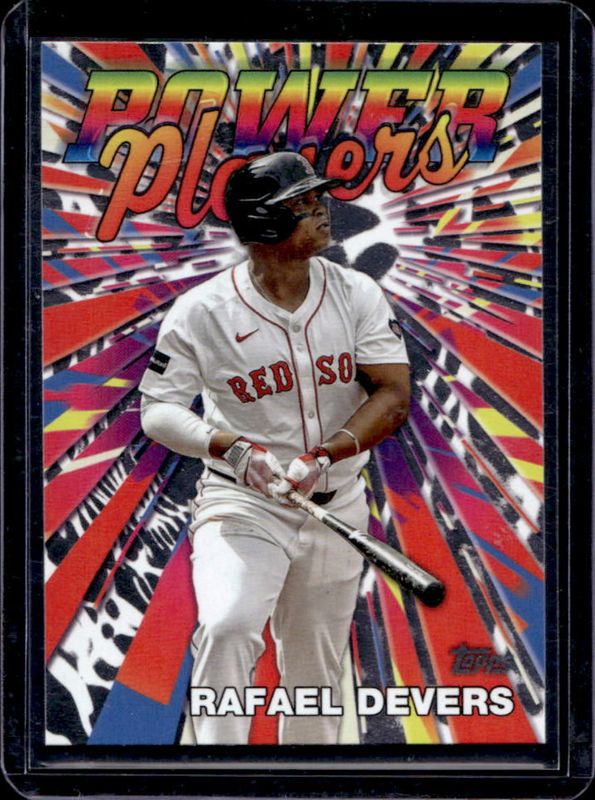 Rafael Devers 2025 Topps #PP-21 Power Players RAW