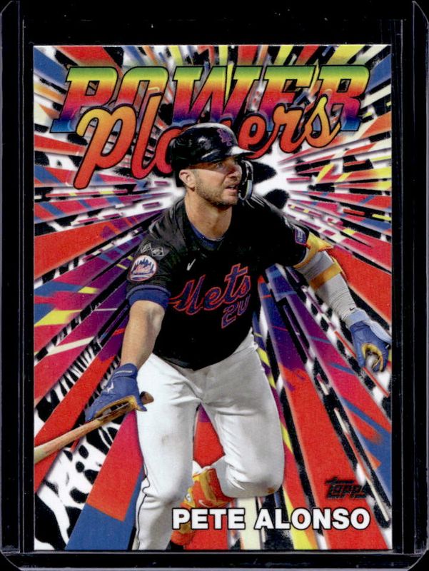 Pete Alonso 2025 Topps #PP-10 Power Players RAW